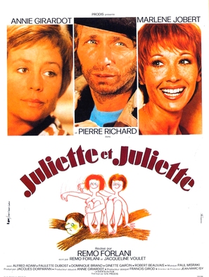 Juliette et Juliette - French Movie Poster (thumbnail)