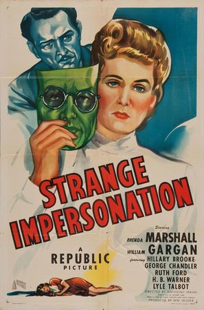 Strange Impersonation - Movie Poster (thumbnail)