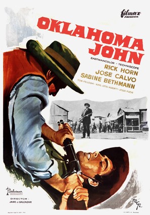 Oklahoma John - Spanish Movie Poster (thumbnail)