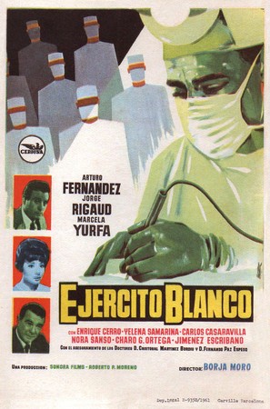 Ej&eacute;rcito blanco - Spanish Movie Poster (thumbnail)