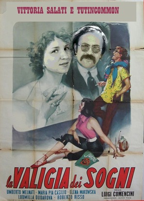 La valigia dei sogni - Italian Movie Poster (thumbnail)