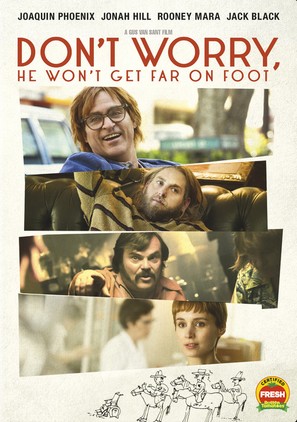 Don&#039;t Worry, He Won&#039;t Get Far on Foot - DVD movie cover (thumbnail)