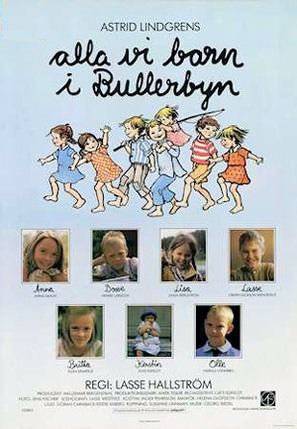 Alla vi barn i Bullerbyn - Swedish Movie Poster (thumbnail)
