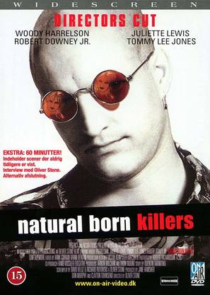 Natural Born Killers - Danish DVD movie cover (thumbnail)