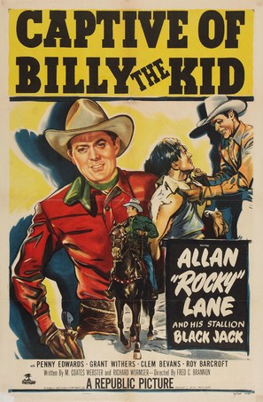 Captive of Billy the Kid - Movie Poster (thumbnail)