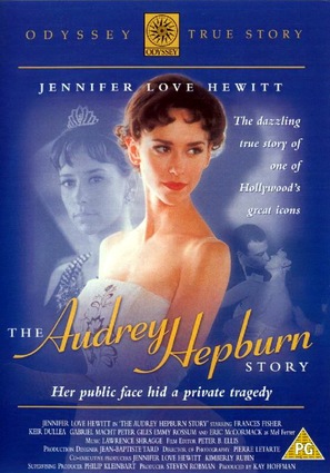 The Audrey Hepburn Story - British DVD movie cover (thumbnail)