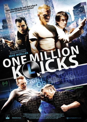 One Million K(l)icks - German Movie Poster (thumbnail)