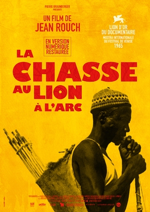 La chasse au lion &agrave; l&#039;arc - French Re-release movie poster (thumbnail)