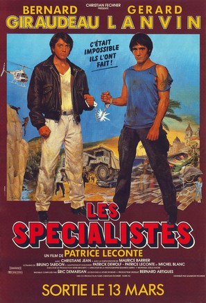 Sp&eacute;cialistes, Les - French Movie Poster (thumbnail)