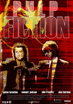 Pulp Fiction - Dutch Movie Poster (thumbnail)