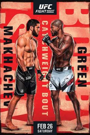&quot;UFC on ESPN&quot; Makhachev vs. Green - Movie Poster (thumbnail)