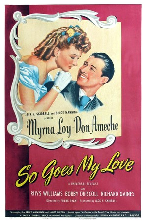 So Goes My Love - Movie Poster (thumbnail)
