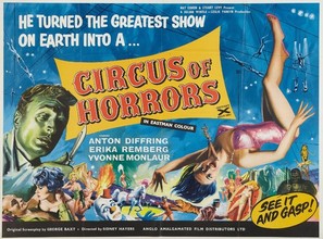 Circus of Horrors - British Movie Poster (thumbnail)