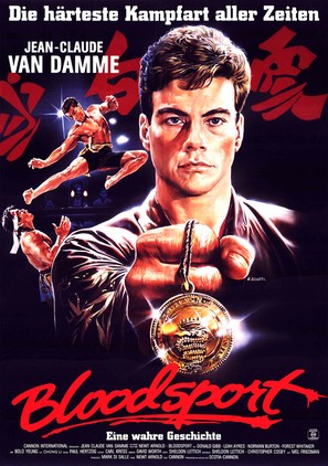 Bloodsport - German Movie Poster (thumbnail)