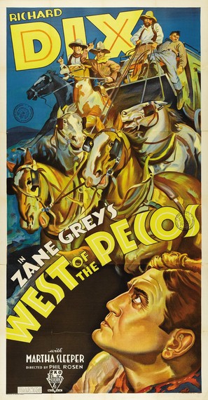 West of the Pecos - Movie Poster (thumbnail)