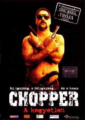 Chopper - Hungarian DVD movie cover (thumbnail)