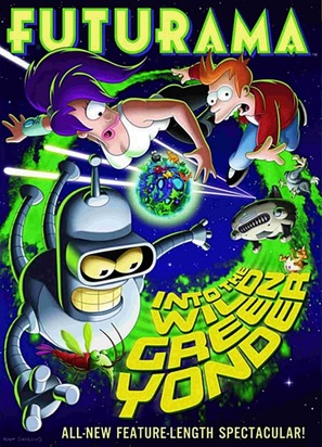 Futurama: Into the Wild Green Yonder - DVD movie cover (thumbnail)