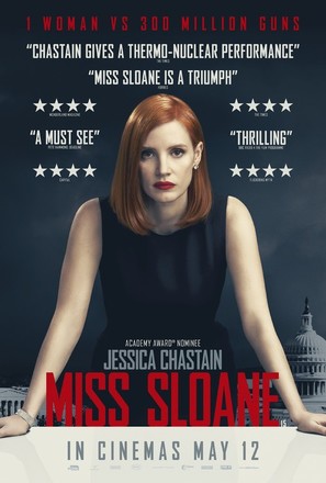 Miss Sloane - British Movie Poster (thumbnail)