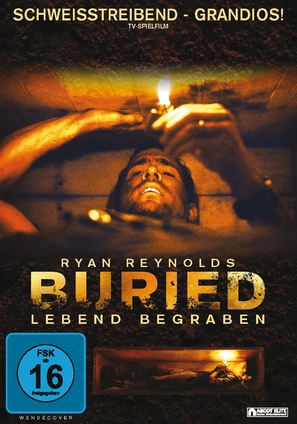 Buried - German DVD movie cover (thumbnail)