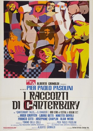 I racconti di Canterbury - Italian Movie Poster (thumbnail)