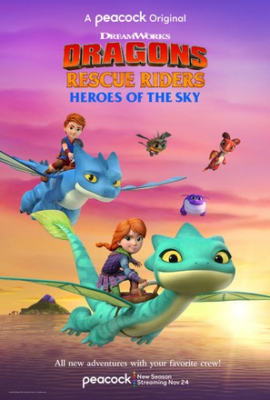 &quot;Dragons Rescue Riders: Heroes of the Sky&quot; - Movie Poster (thumbnail)