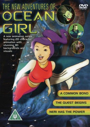 &quot;The New Adventures of Ocean Girl&quot; - British DVD movie cover (thumbnail)