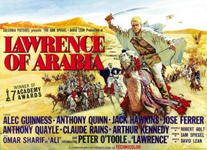 Lawrence of Arabia - British Movie Poster (thumbnail)