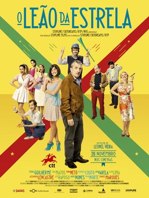 O Le&atilde;o da Estrela - Portuguese Movie Poster (thumbnail)