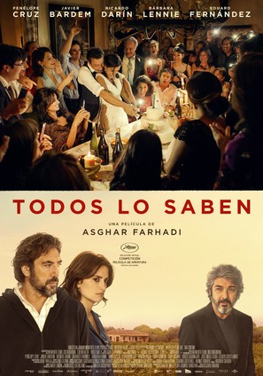 Todos lo saben - Spanish Movie Poster (thumbnail)