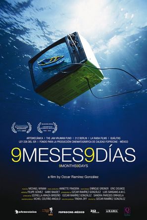 9 meses, 9 d&iacute;as - Mexican Movie Poster (thumbnail)