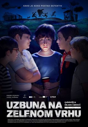 Uzbuna na Zelenom Vrhu - Croatian Movie Poster (thumbnail)
