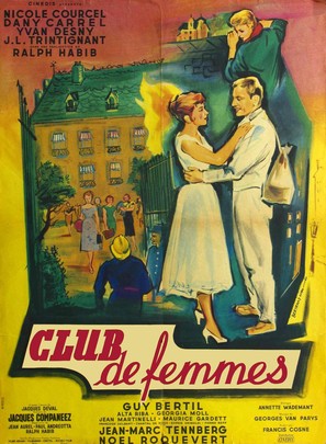 Club de femmes - French Movie Poster (thumbnail)