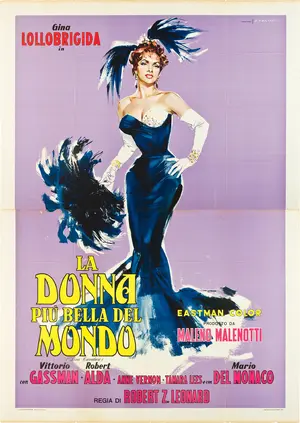 La donna più bella del mondo Poster