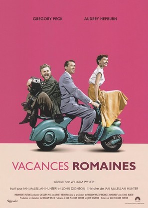 Roman Holiday - French Re-release movie poster (thumbnail)