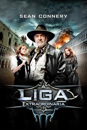 The League of Extraordinary Gentlemen - Brazilian Movie Cover (thumbnail)