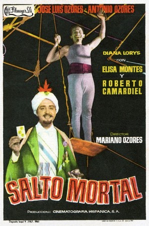 Salto mortal - Spanish Movie Poster (thumbnail)