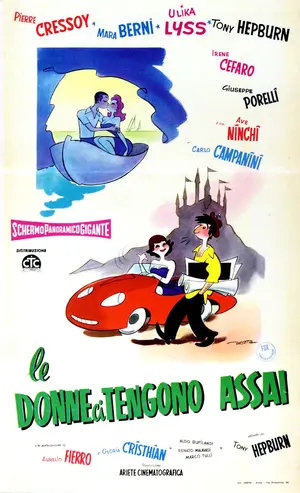 Le donne ci tengono assai Poster