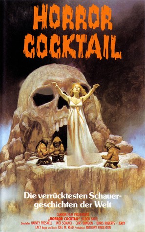 Blood Bath - German VHS movie cover (thumbnail)