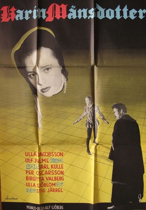 Karin M&aring;nsdotter - Swedish Movie Poster (thumbnail)