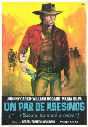 Un par de asesinos - Spanish Movie Poster (thumbnail)