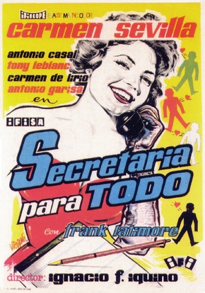 Secretaria para todo - Spanish Movie Poster (thumbnail)