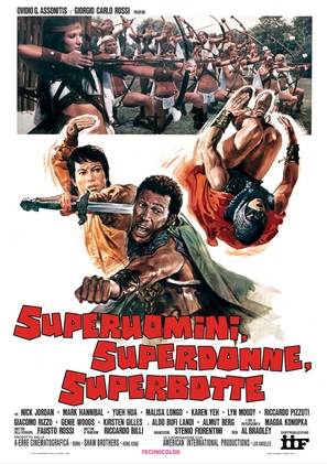 Superuomini, superdonne, superbotte - Italian Movie Poster (thumbnail)