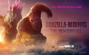 Godzilla x Kong: The New Empire - British Movie Poster (thumbnail)