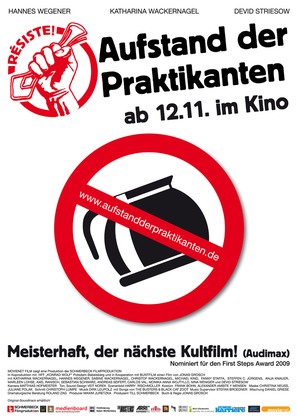 R&eacute;siste - Aufstand der Praktikanten - German Movie Poster (thumbnail)