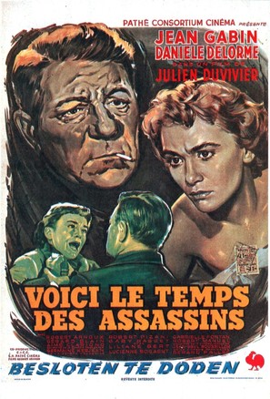 Voici le temps des assassins... - Belgian Movie Poster (thumbnail)