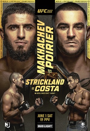 UFC 302: Makhachev vs. Poirier - Movie Poster (thumbnail)