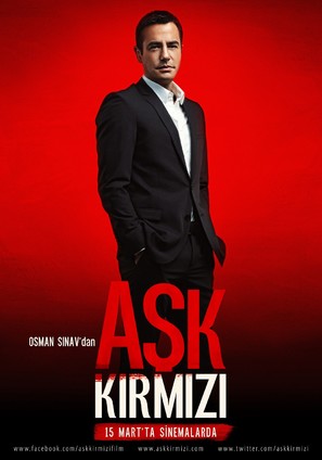 Ask Kirmizi - Turkish Movie Poster (thumbnail)