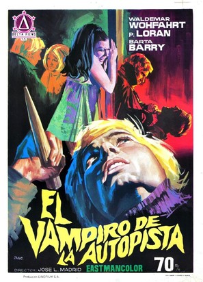El vampiro de la autopista - Spanish Movie Poster (thumbnail)