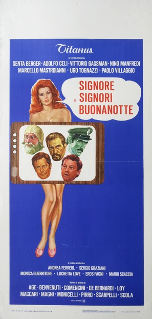 Signore e signori, buonanotte - Italian Movie Poster (thumbnail)