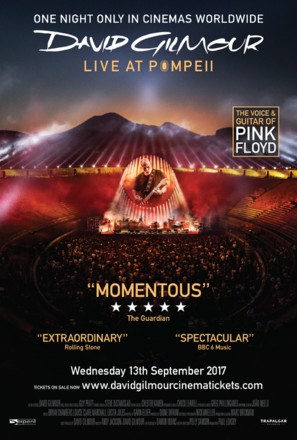 David Gilmour Live at Pompeii - British Movie Poster (thumbnail)